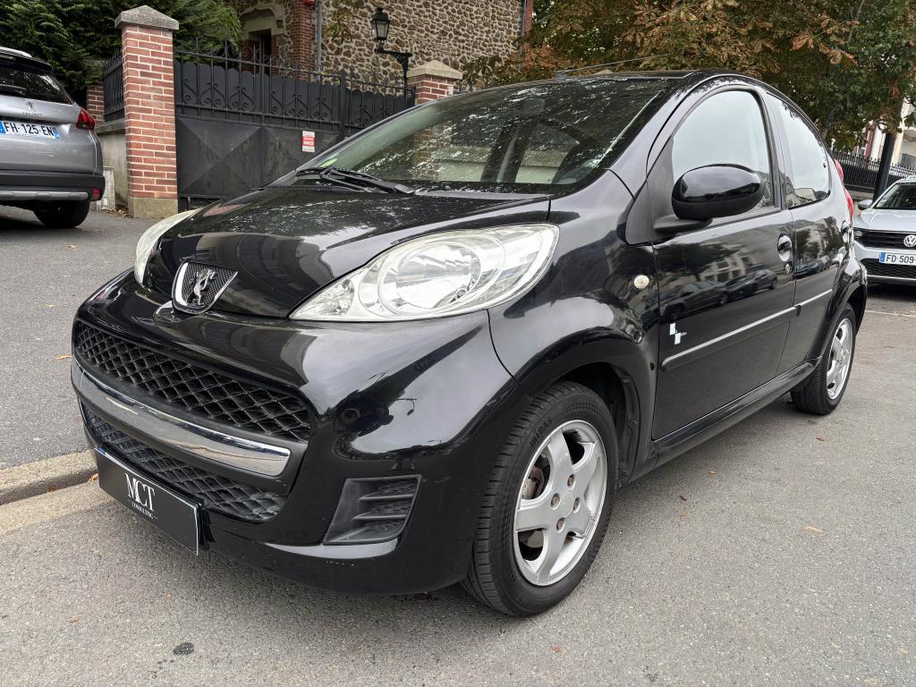 PEUGEOT 107 1.0i 12V BVA Black & Silver // 1ère main // Suivi Complet //