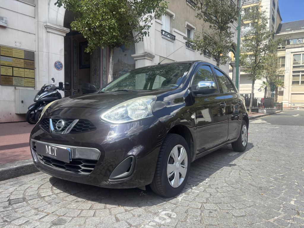 NISSAN MICRA 1.2 80 Ch Acenta / Kit téléphone main libre / Climatisation / Musique en Bluetooth