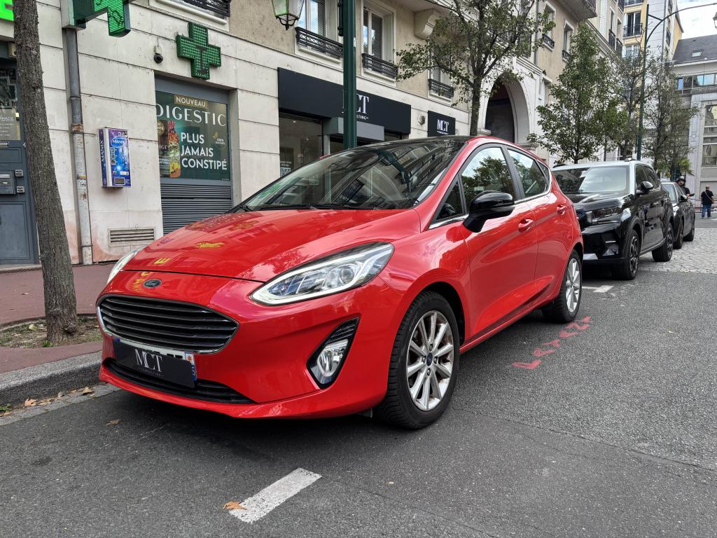 FORD FIESTA 1.0 EcoBoost - 100 Ch Titanium Carplay / Kit téléphone main libre / GPS