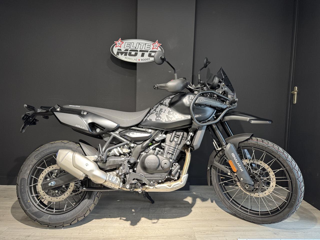 ROYAL ENFIELD 450 HIMALAYAN MANA BLACK