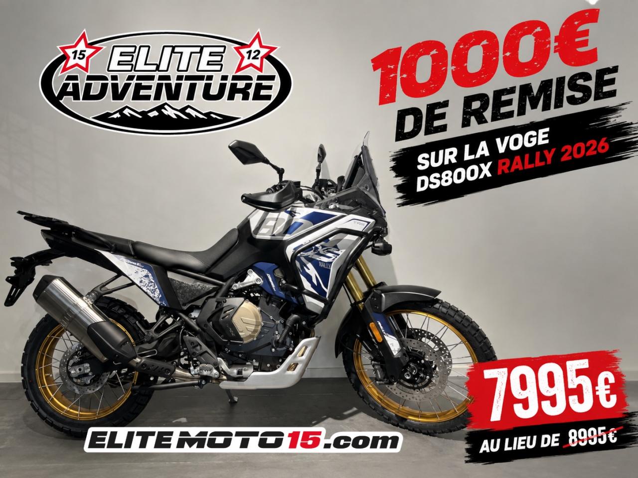 VOGE DS800X RALLY PROMO