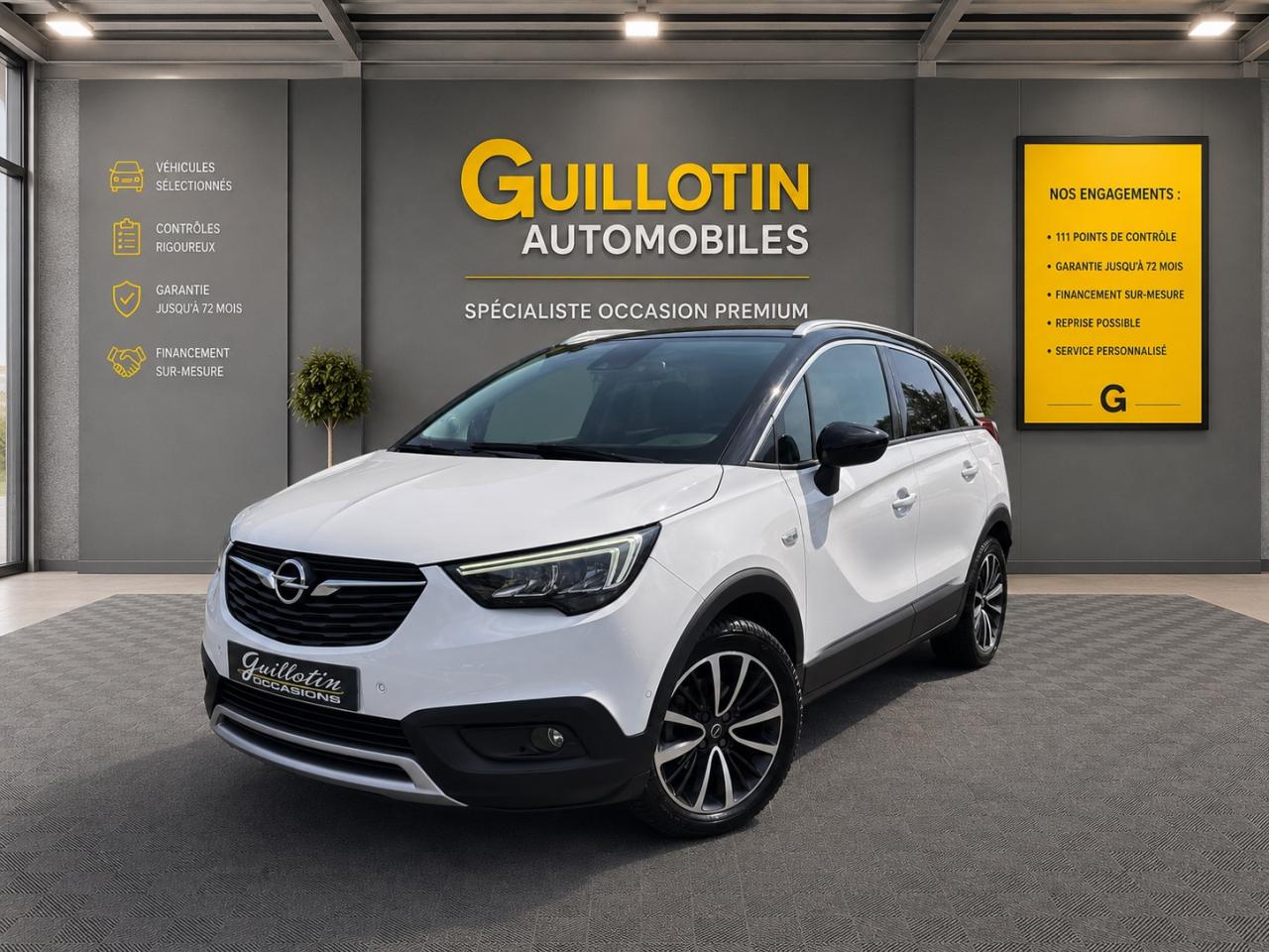 OPEL CROSSLAND X 1.2i Turbo - 110 - BVA - S&S  Design 120 ans