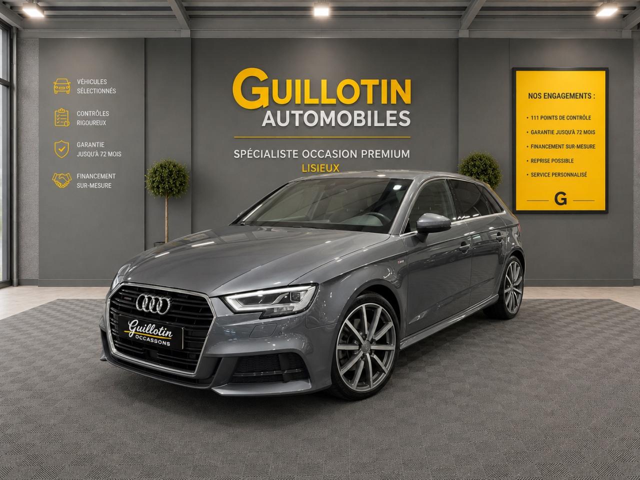 AUDI A3 SPORTBACK 2.0 TFSI 190 S tronic 7 Quattro Design Luxe