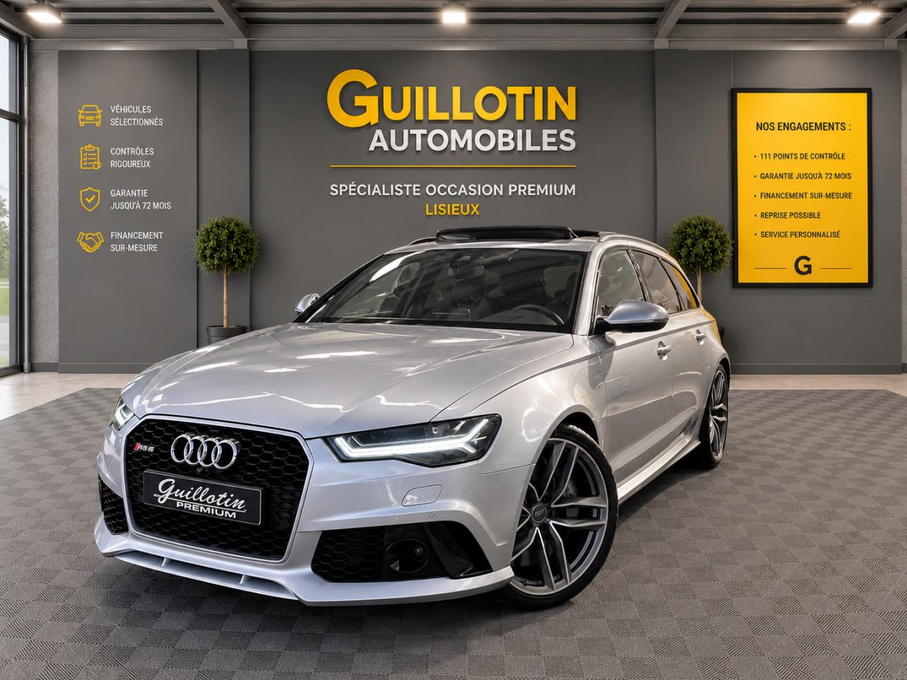 AUDI RS6 AVANT V8 4.0 TFSI 560 Quattro Tiptronic 8