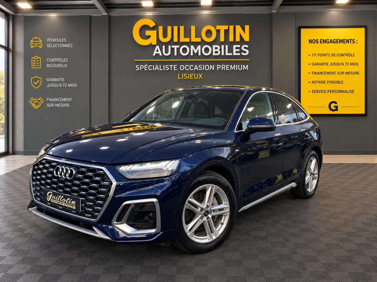 AUDI Q5 Sportback 50 TFSIe 299 S tronic 7 Quattro S line