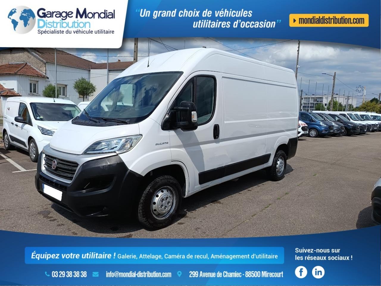FIAT DUCATO Tôlé Pack Pro Nav 3.5 M H2 2.3 Multijet - 130 Euro 6  III FOURGON TOLE Fourgon T