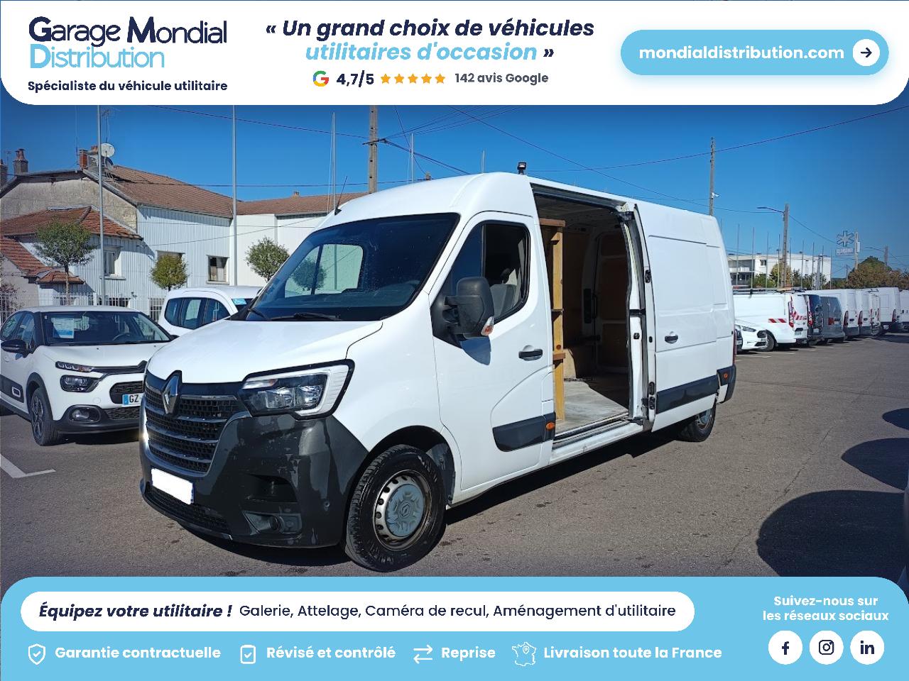 RENAULT MASTER F3500 L3H2 2.3 DCI 150