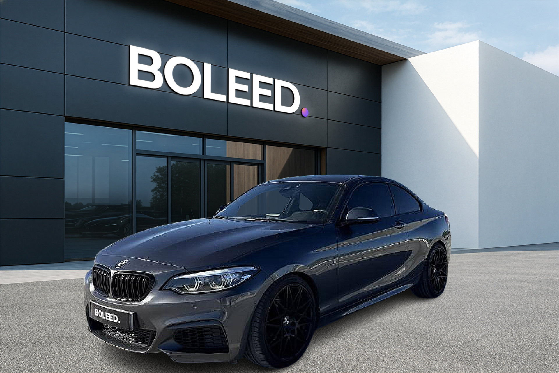BMW SERIE 2 218i Coupé - F22 F87 LCI M SPORT CIEL ETOILE + 4 JANTES M + FULL ENTRETIEN