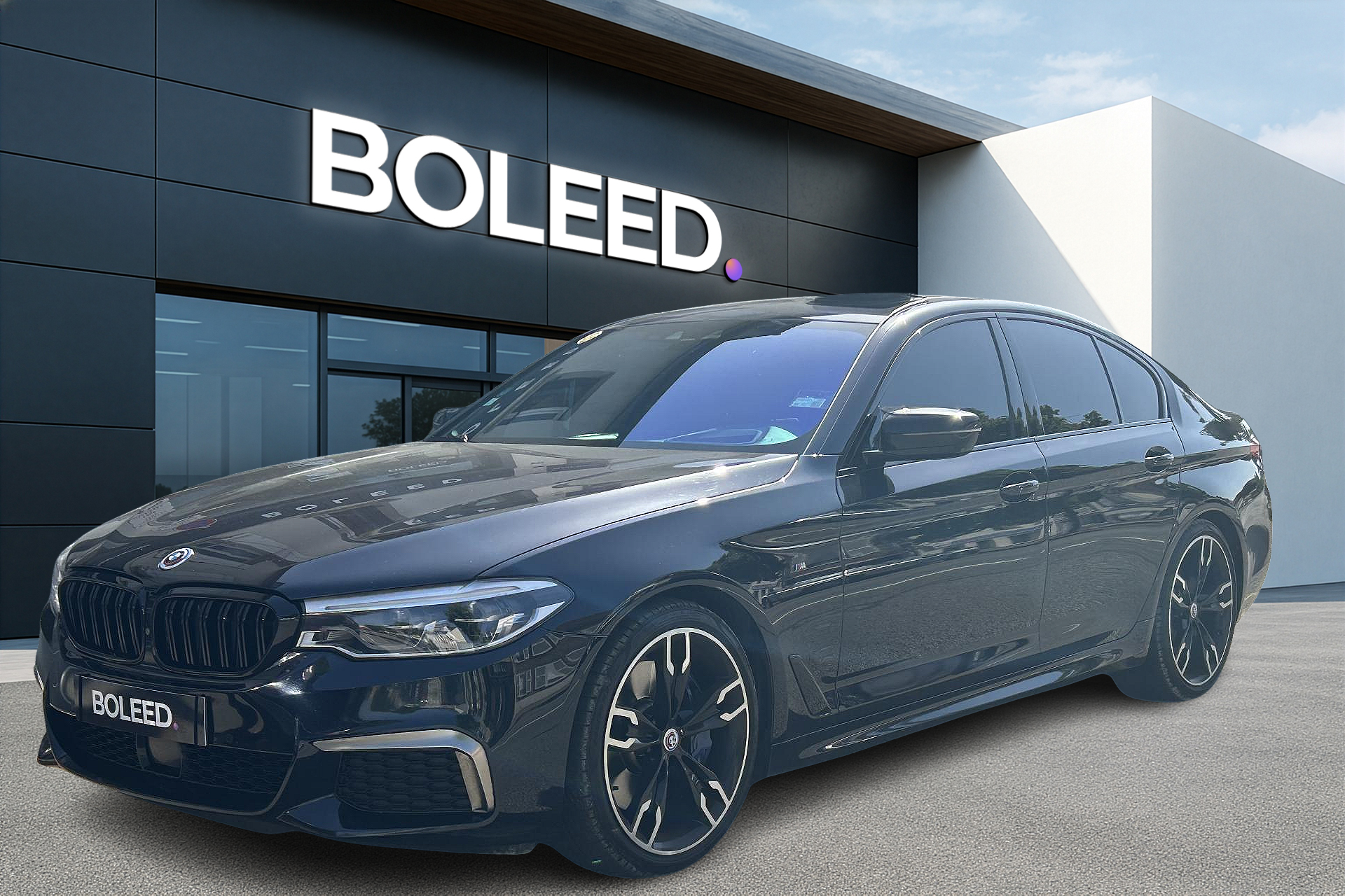 BMW SERIE 5 M550d xDrive - BERLINE G30 F90 -400- BVA Sport Steptronic-TOIT OUVRANT- AFFICHAGE TETE HAUTE-ENTRETI
