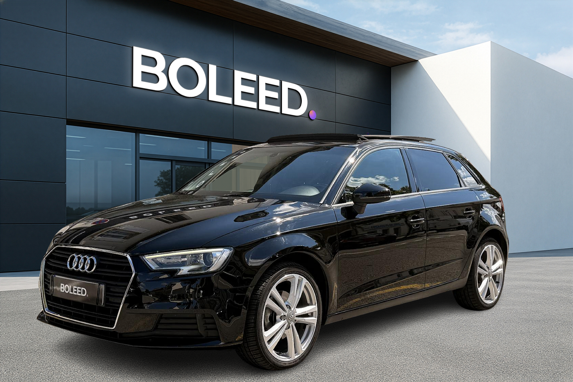 AUDI A3 Sportback 1.6 TDI - 110 - BVA 8V Design - TOIT OUVRANT - CARPLAY - RADAR DE RECUL