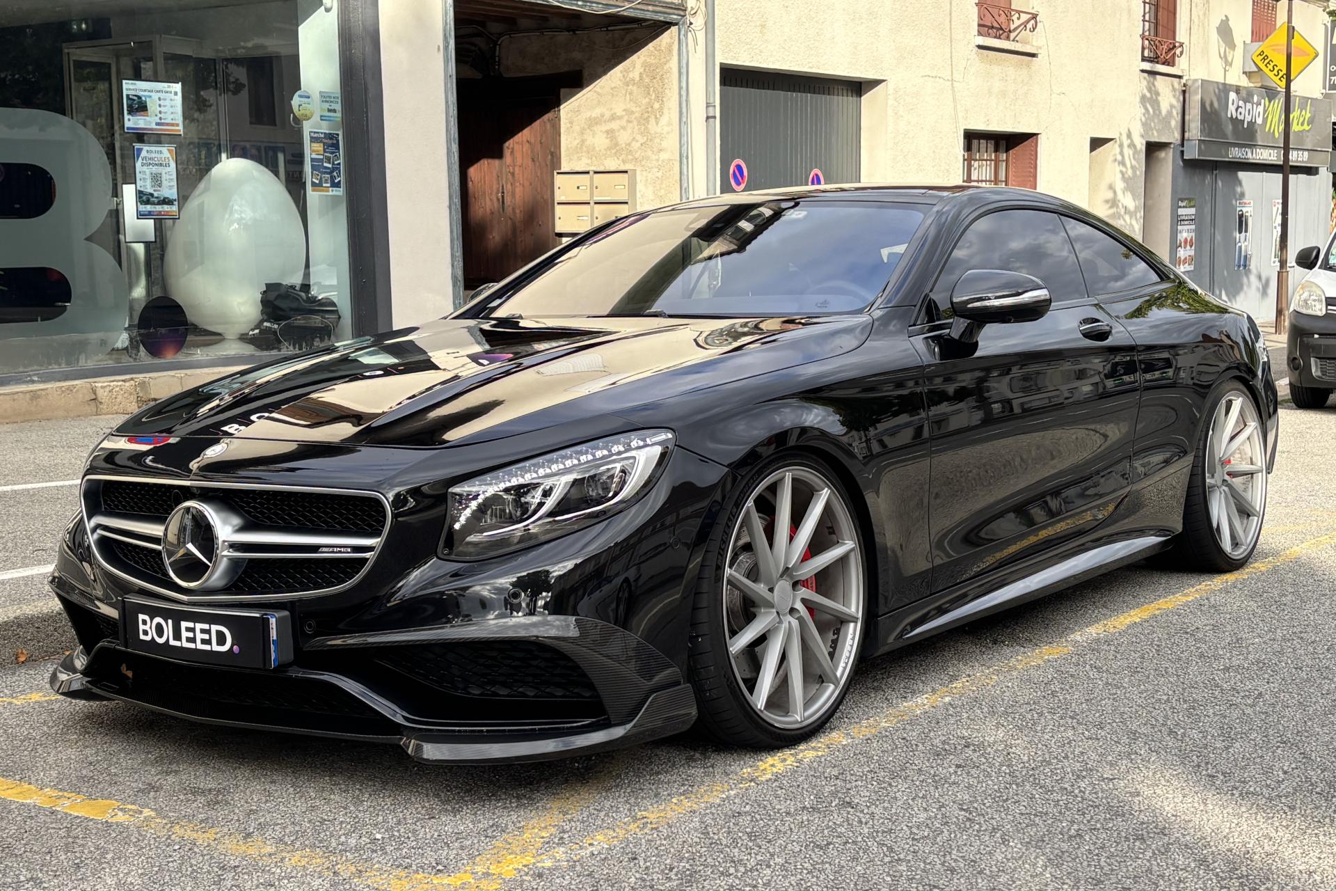 MERCEDES CLASSE S Mercedes S63 AMG Coupé 4MATIC V8 585 ch BRABUS Full Options 42 000 km