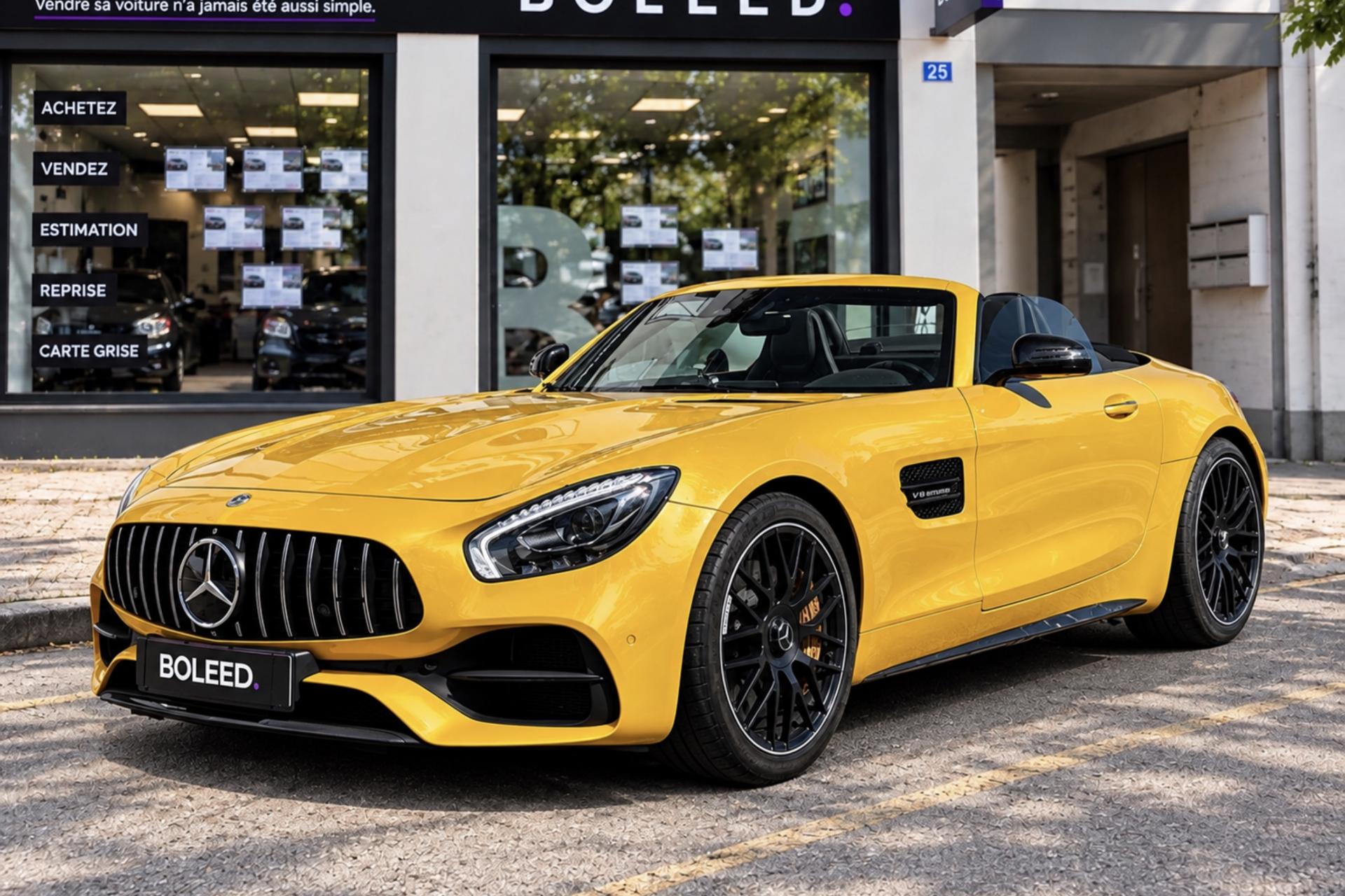 MERCEDES AMG GT MERCEDES C ROADSTER 4.0 V8 BITURBO 557CH CARBONE  BURMESTER CAMÉRA  37 500 KM