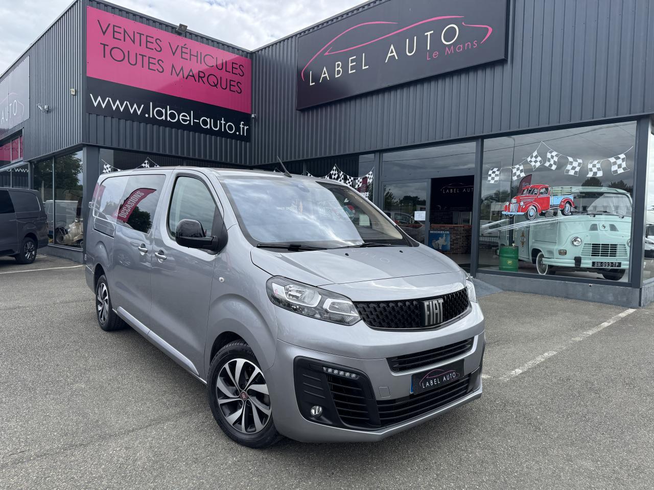 FIAT SCUDO XL 2.0 BlueHDi 180ch EAT8  CABINE APPROFONDIE 5 places