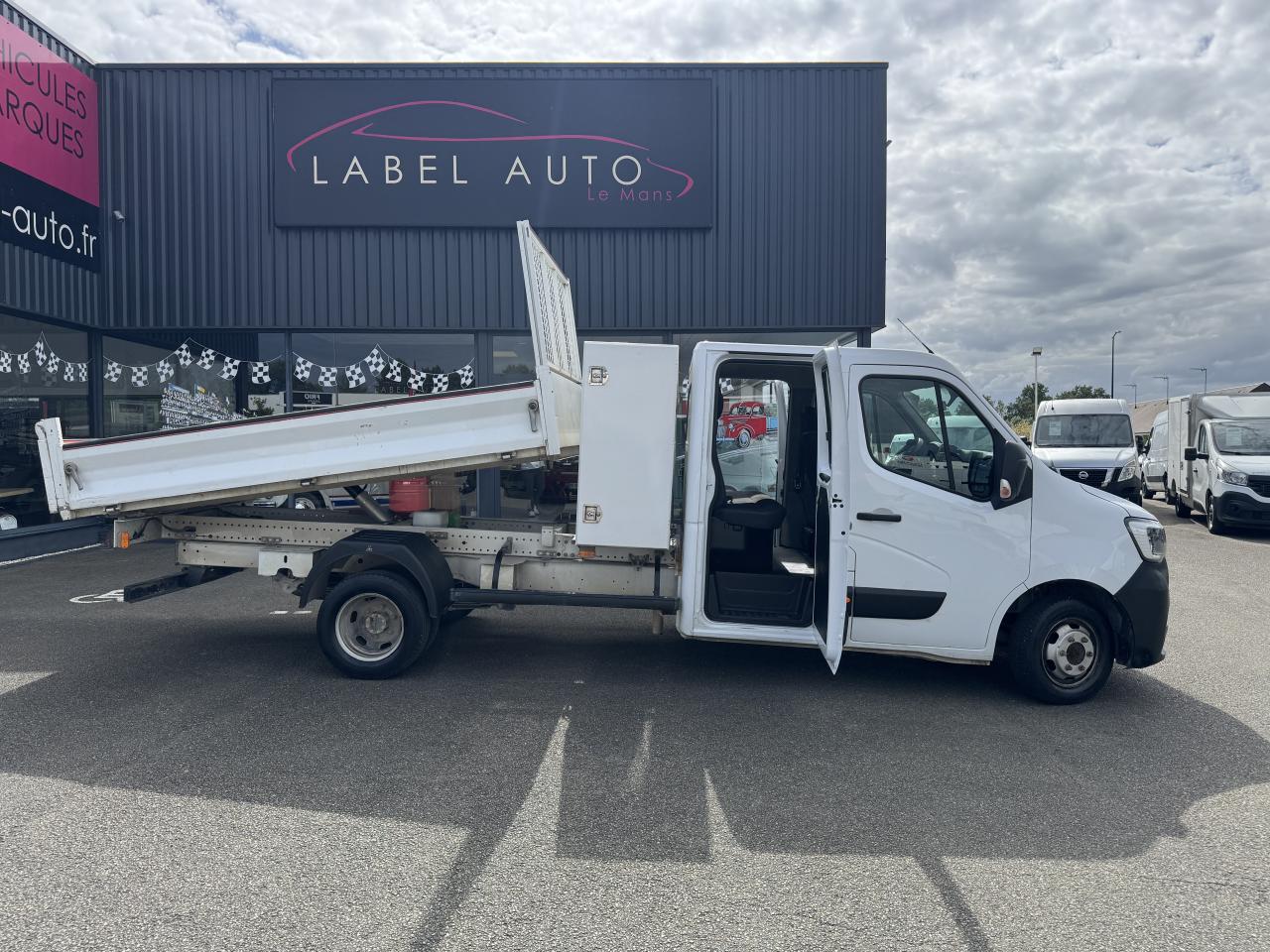 RENAULT MASTER 3T5 DOUBLE CABINE 6PL BENNE + COFFRE RJ 2.3 DCI 130CH