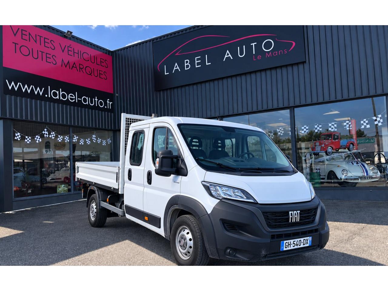 FIAT DUCATO 3T5 BENNE DOUBLE CABINE 7 PLACES