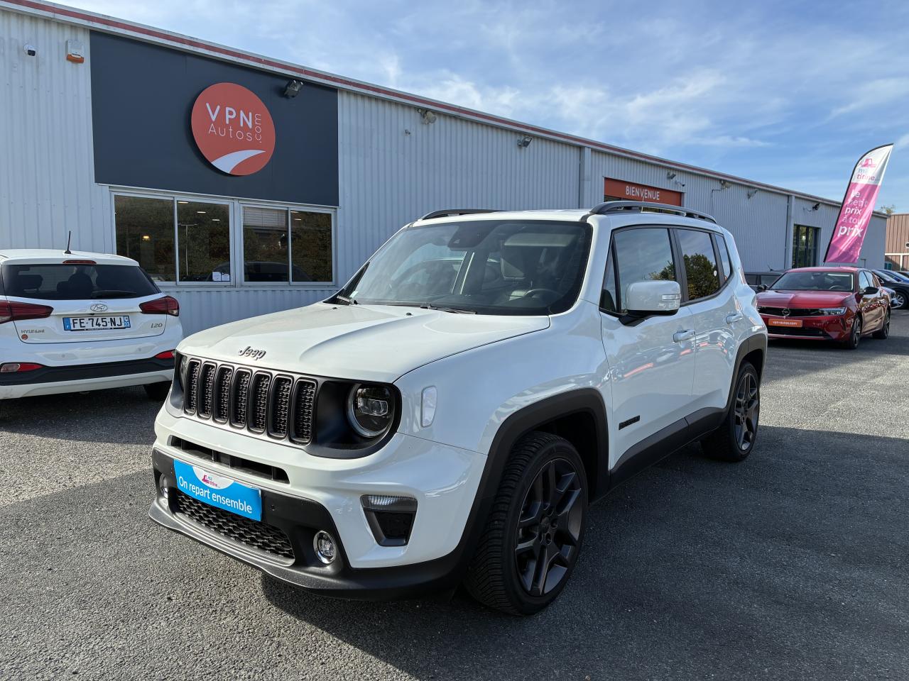 JEEP RENEGADE 1.6 MultiJet 120ch BVR 4X2  S  + cuir + park assist
