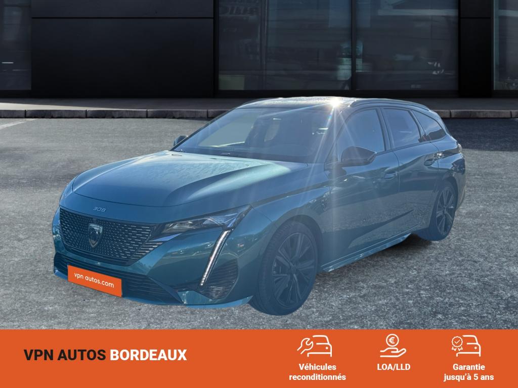 PEUGEOT 308 SW 1.2i PTech 130ch EAT8 GT Pack + toit ouvrant elect