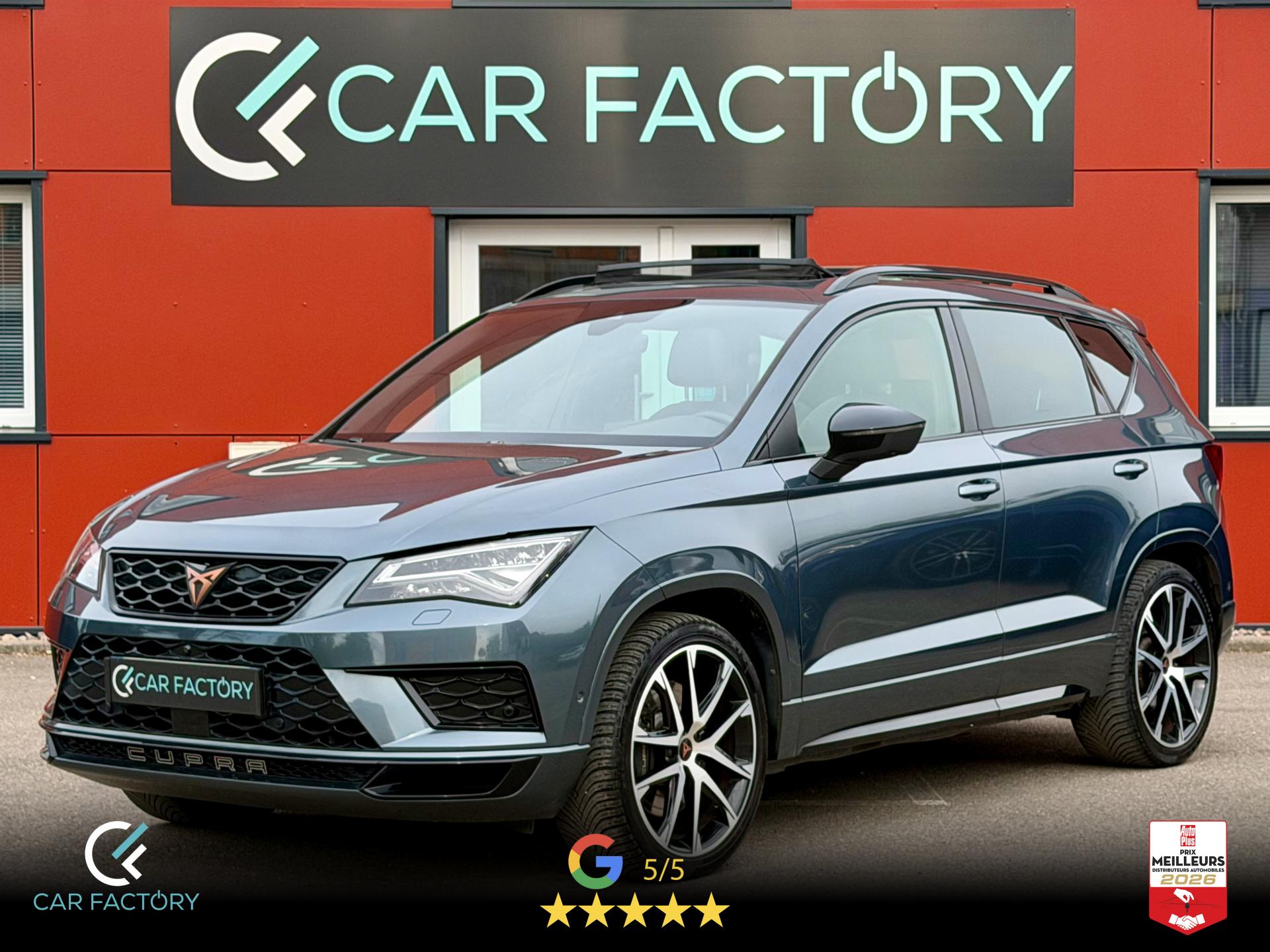 CUPRA Ateca 2.0 TSI 300 DSG 4Drive 1ère Main Toit ouvrant Attelage Pack Hiver Full Drive Assist Garantie