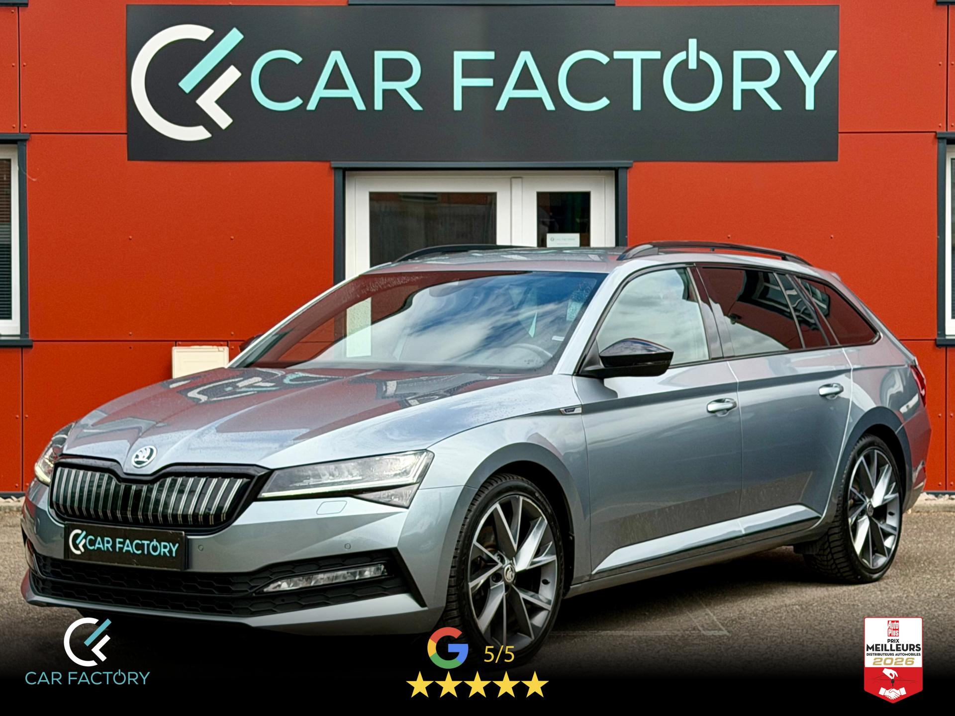 SKODA SUPERB 1.4 TSI PHEV 218 DSG Sportline 1ère Main Attelage Caméra Kessy GPS Garantie 1an
