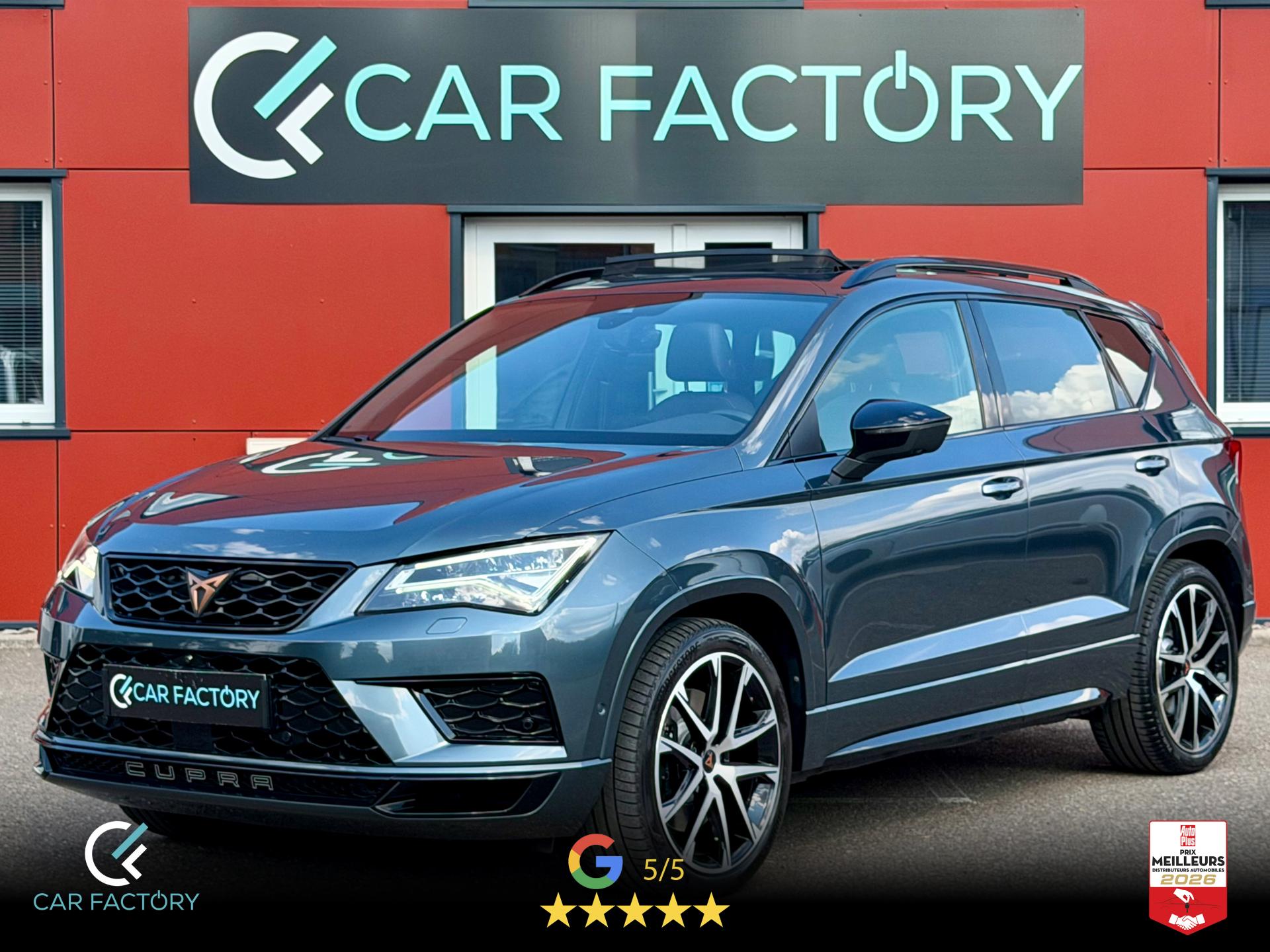 CUPRA Ateca 2.0 TSI 300 DSG 4Drive Toit  Full Drive Assist ACC DCC Caméra 360 Pack Hiver Garantie 1an