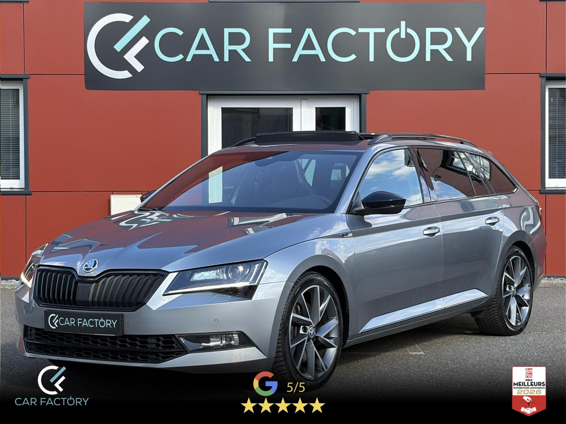 SKODA SUPERB COMBI 2.0 TSI 280 DSG 4x4 Sportline Toit CANTON Caméra DCC ACC garantie 1an