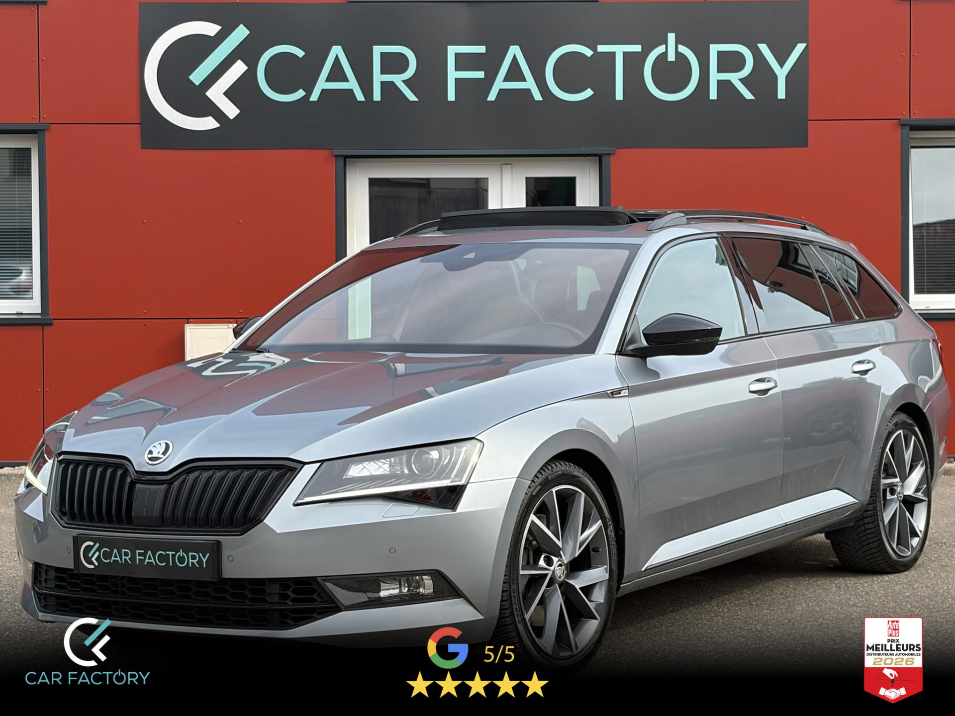 SKODA SUPERB COMBI 2.0 TSI 280 DSG 4x4 Sportline Attelage Toit CANTON Caméra DCC ACC