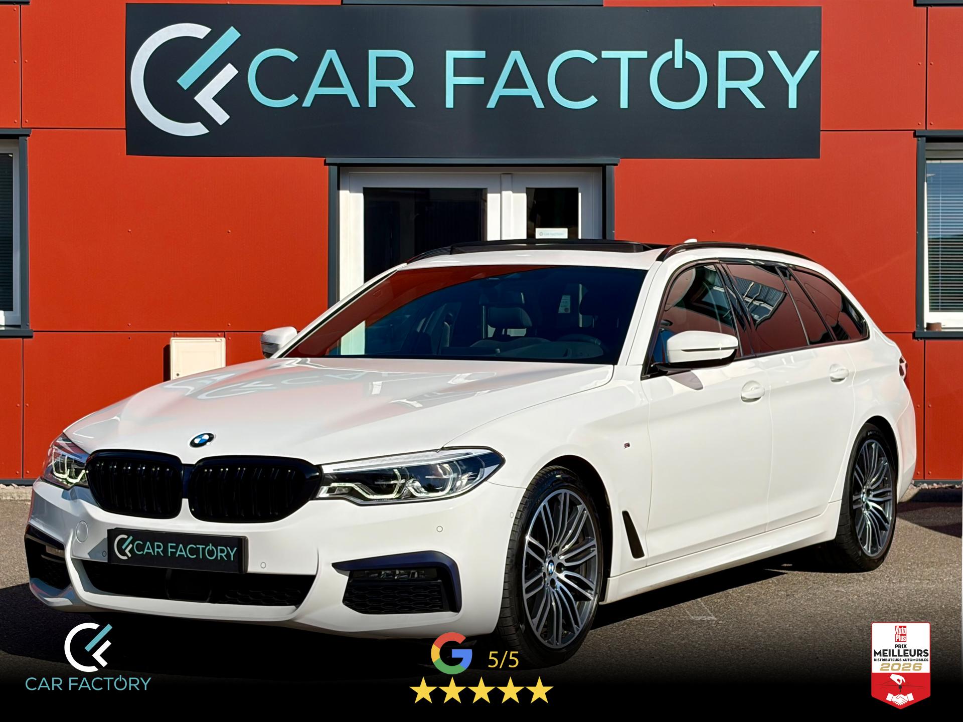 BMW SERIE 5 TOURING M Sport 520d BVA G31 1ère Main Pack Advanced Safety toit ouvrant Garantie 1an