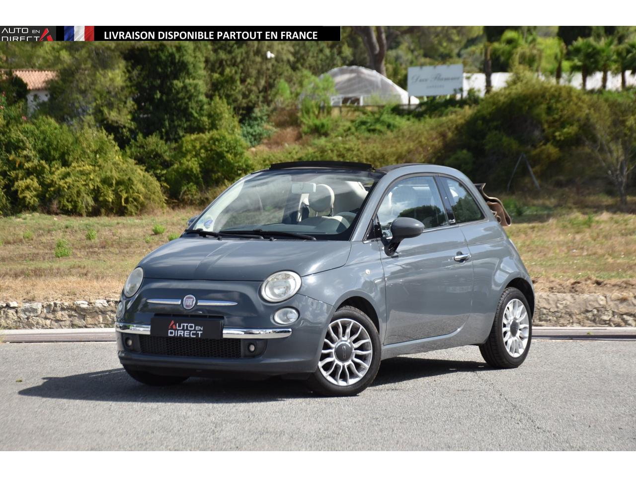 FIAT FIAT 500 Cabriolet 1.2i - 69 S&S C CABRIOLET Lounge PHASE 1