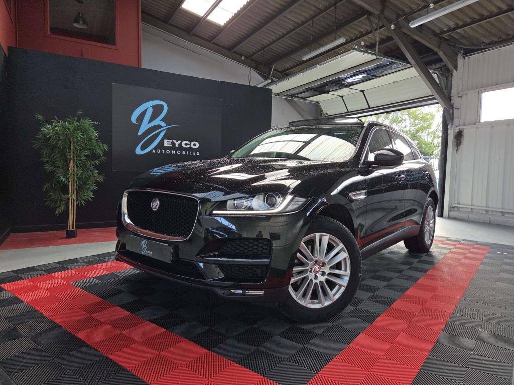 JAGUAR F-PACE 2.0 D 180 CH PRESTIGE 4X4 BVA / STAGE 1 210 CH / AD BLUE OFF - GARANTIE 1 ANS