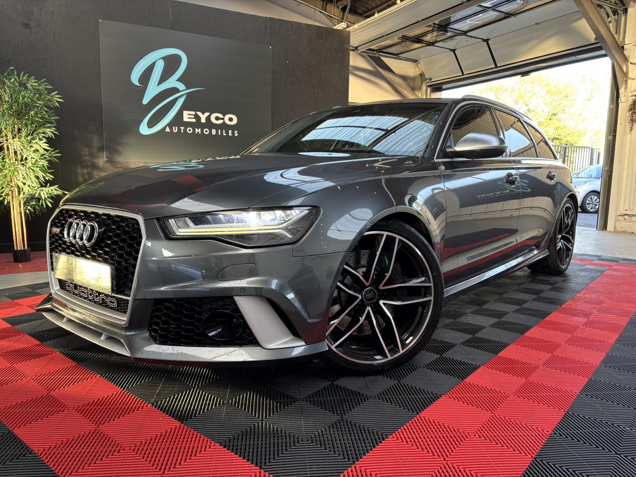 AUDI RS6 AVANT QUATTRO 4.0i V8 TFSi 560 CH BVA CARPLAY - STAGE 700 CH SP98