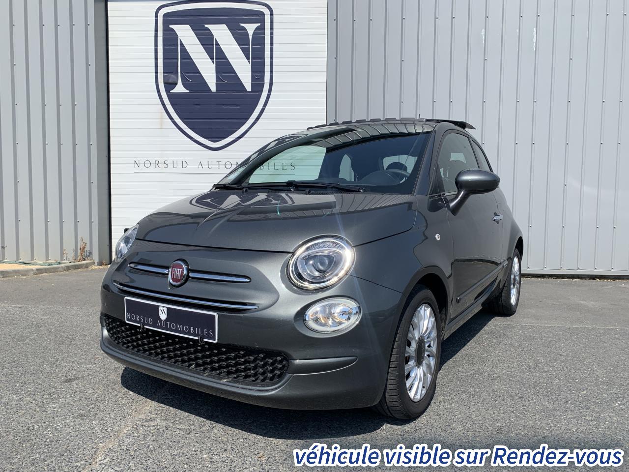 FIAT FIAT 500 1.2i 69 CH Lounge - TOIT OUVRANT - CARPLAY