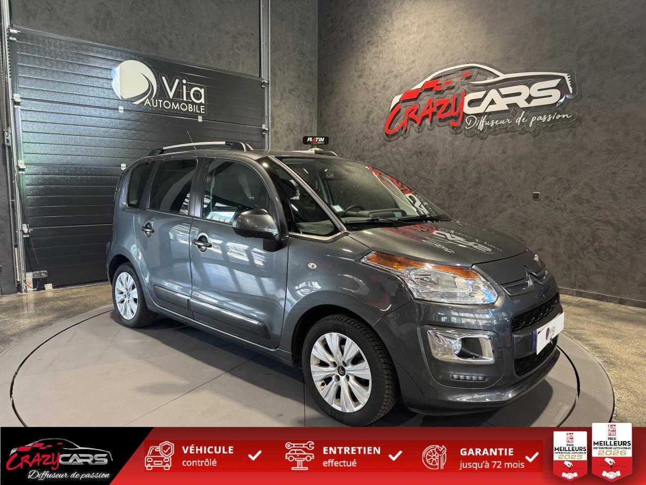 CITROEN C3 PICASSO 1.6 BlueHDi EXCLUSIVE - 100 - ATTELAGE - REGULATEUR