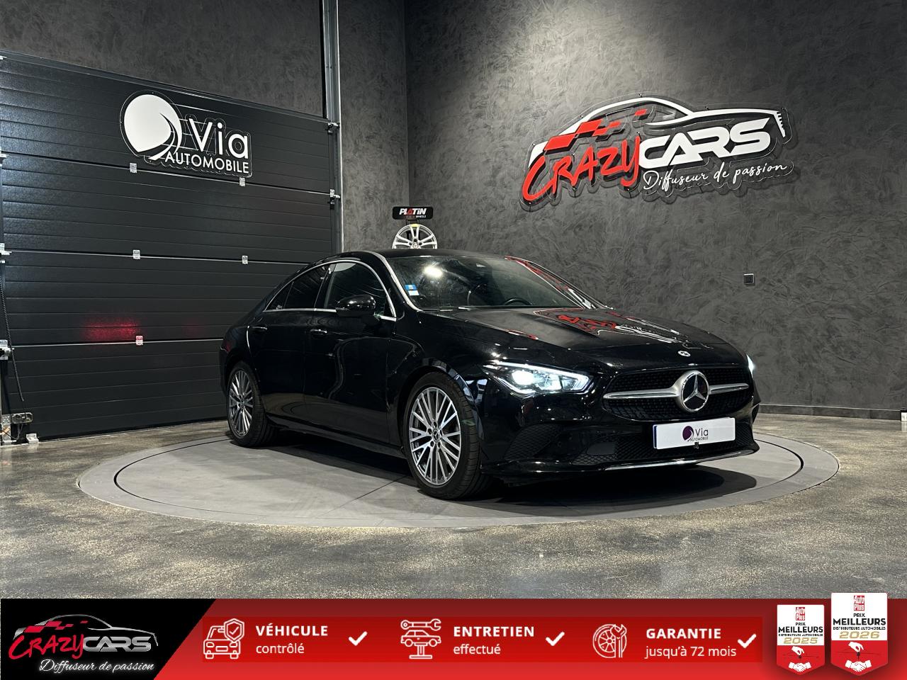 MERCEDES CLASSE CLA 200 d - BV 8G-DCT  BERLINE- Progressive Line - CAM - SIEGES CHAUFFANTS