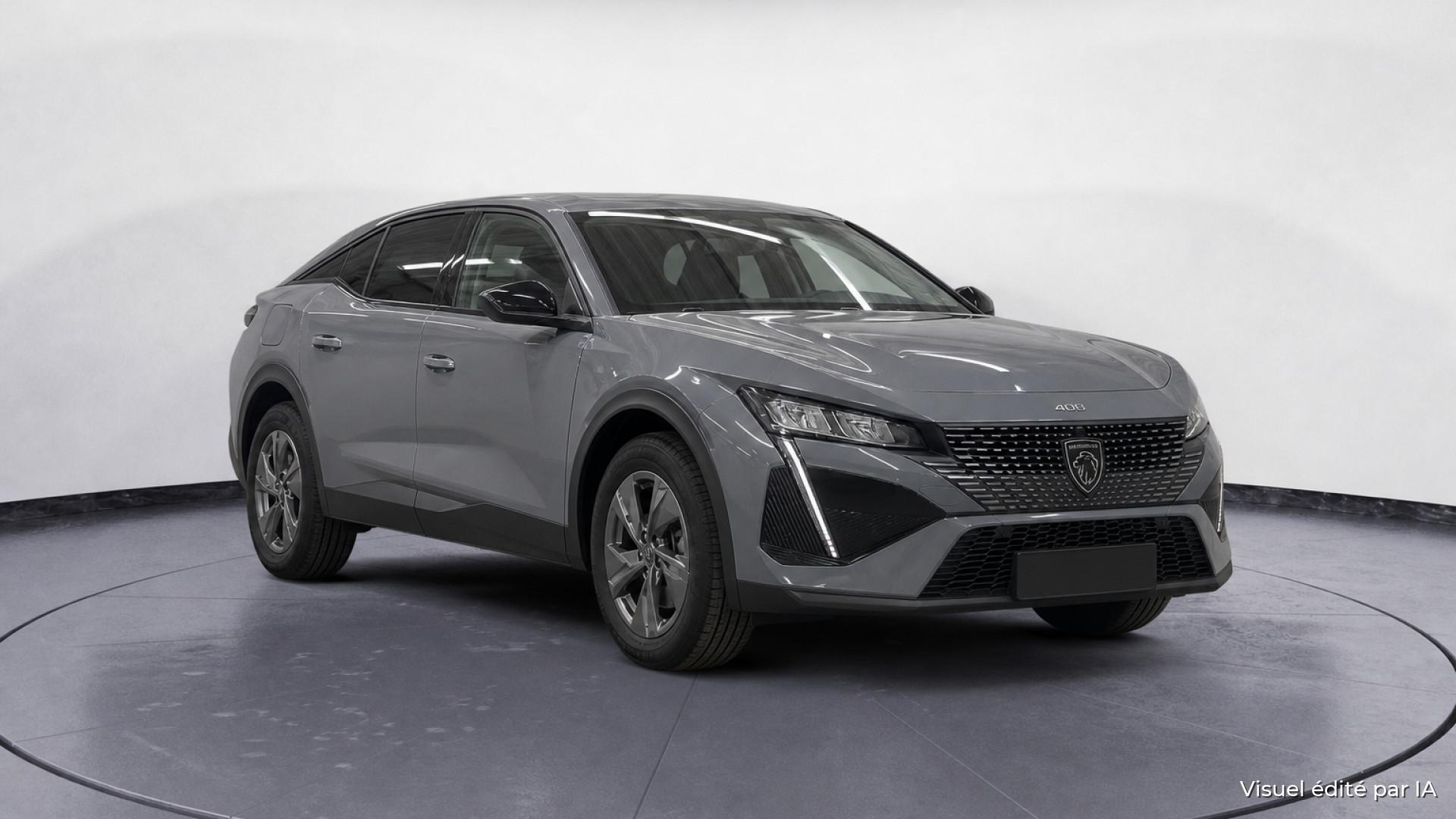 PEUGEOT 408 Hybrid 145 e-DCS6 BERLINE Allure - Pack E Navigation - Caméra 360
