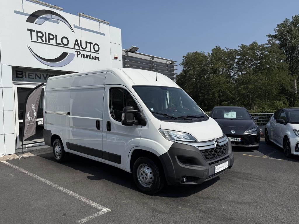 CITROEN JUMPER Business L2H2 2.0 BlueHDI - 130 Fourgon Tolé TVA RECUPERABLE + GPS + CAMERA AR