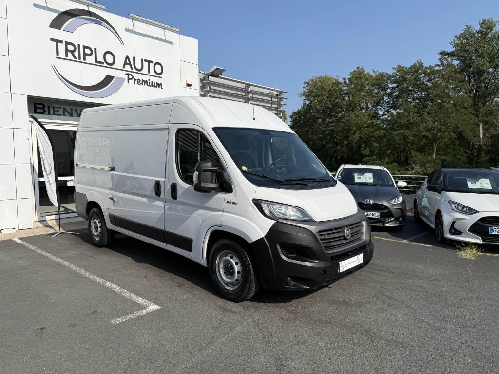 FIAT DUCATO Tôlé Pro Lounge 3.3 M H2 2.3 Multijet - 160ch - BVA FOURGON TVA RECUPERABLE + CA