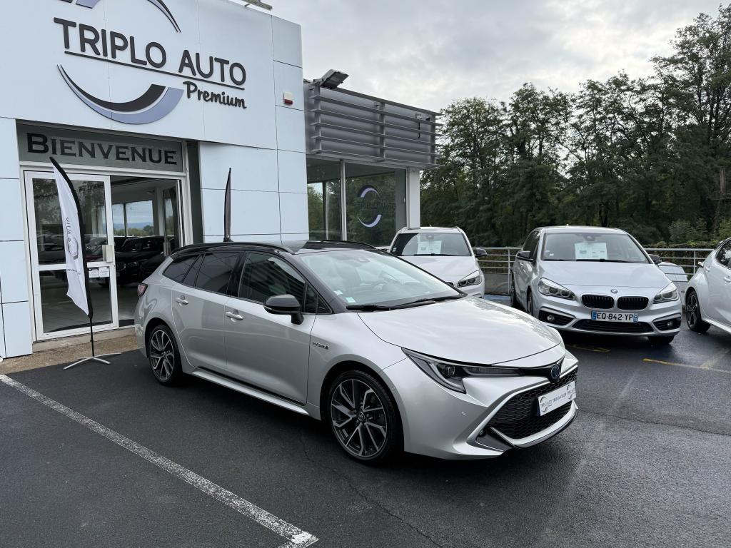 TOYOTA COROLLA Touring Sports Hybride 180h - BV CVT BREAK Collection ATTELAGE + GPS + CAMERA AR