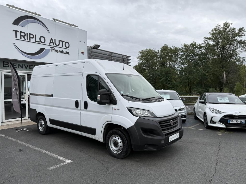 FIAT DUCATO Tôlé Pro Lounge 3.5 M H2 2.3 Multijet - 120 FOURGON TOLE TVA RECUPERABLE + RAMPE