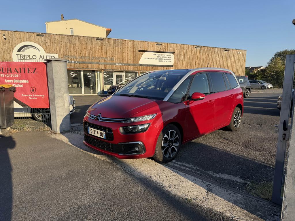 CITROEN C4 PICASSO SpaceTourer 1.5 BlueHDi - 130 S&S Bva Shine 7 places + gps + clim + camera AR