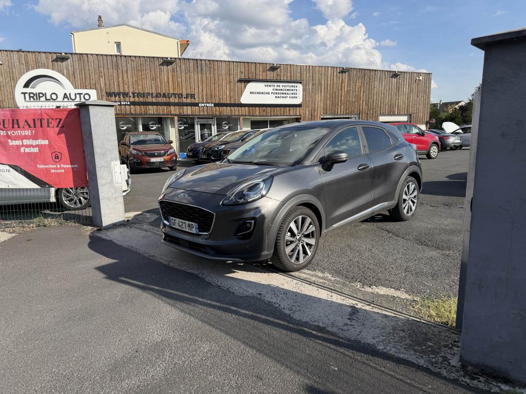 FORD PUMA 1.0 Flexifuel mHEV - 125 S&S Titanium gps + clim + camera AR