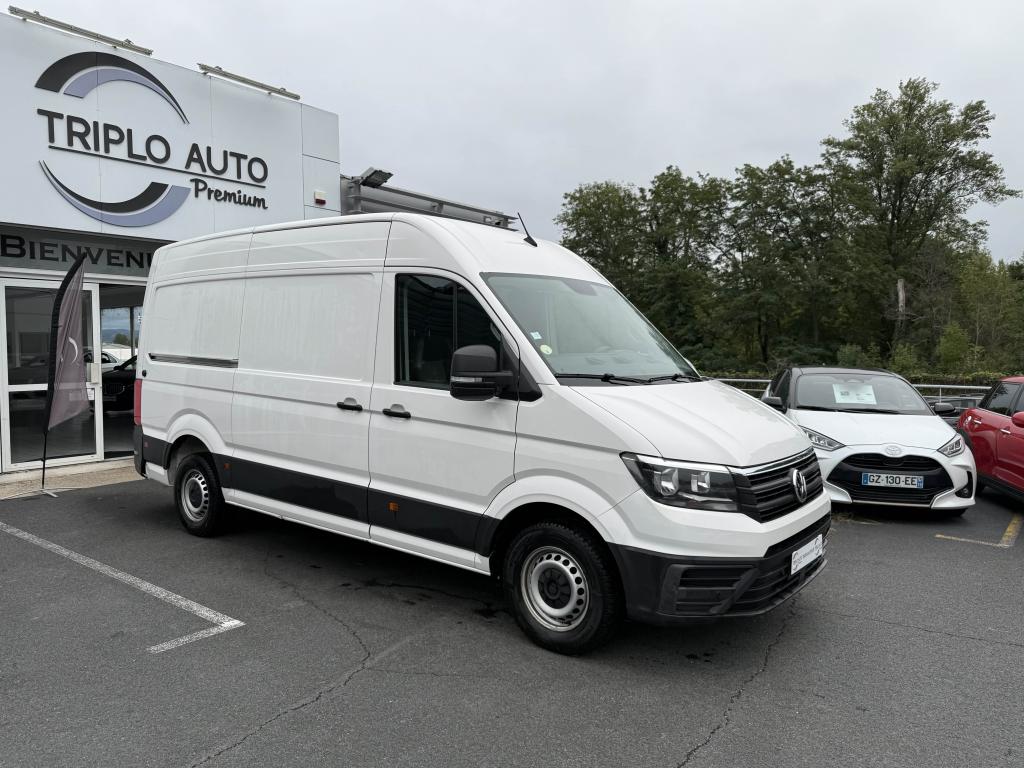 VOLKSWAGEN CRAFTER 35 L3H3 2.0 TDI - 140 FOURGON Van Business TVA RECUPERABLE + GPS + RADAR AR