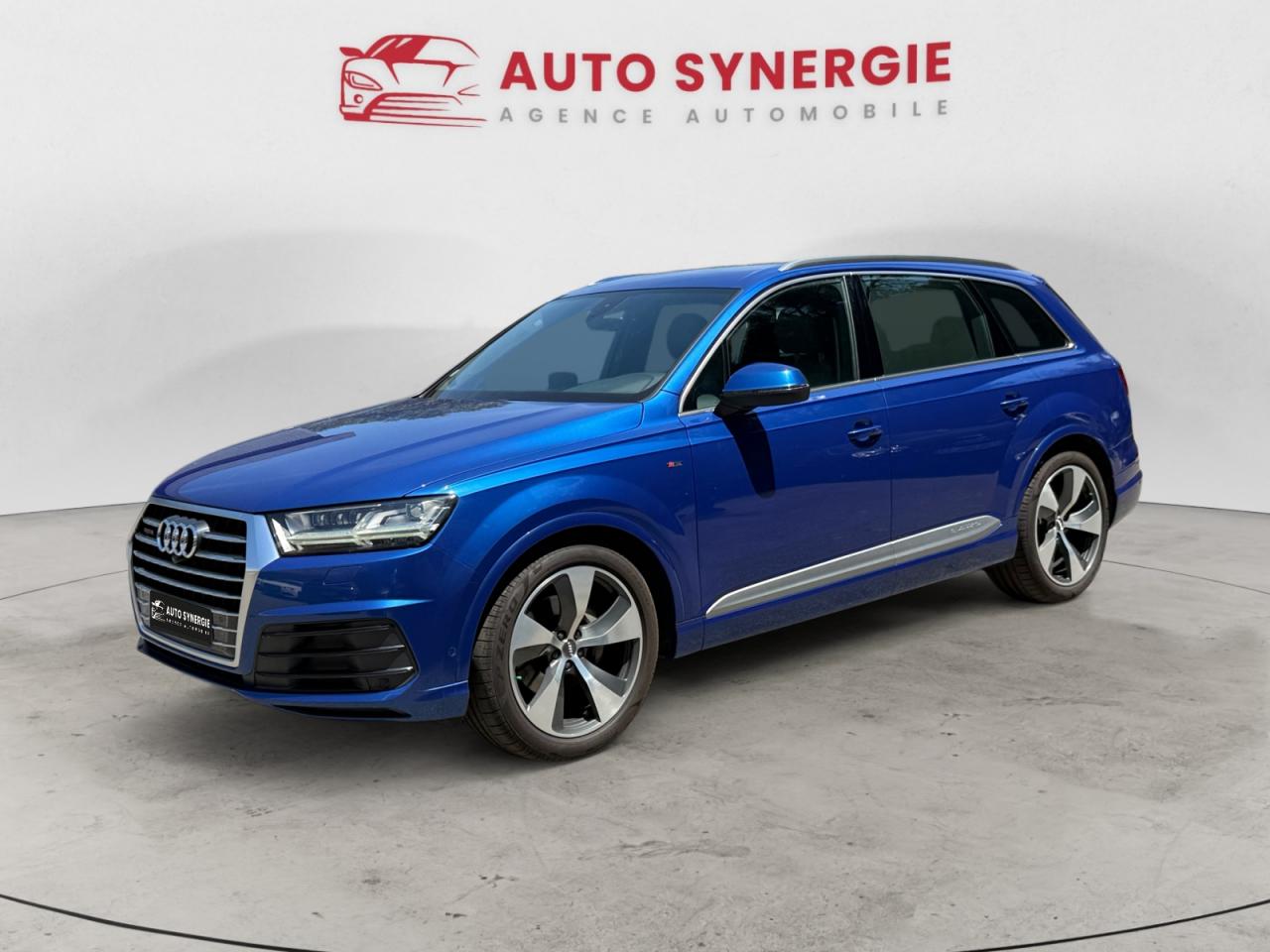 AUDI Q7 Quattro 3.0 V6 TDI - 272 - BVA Tiptronic - 5pl S-Line / BOSE / CAMÉRA 360 / SIÈGES EL