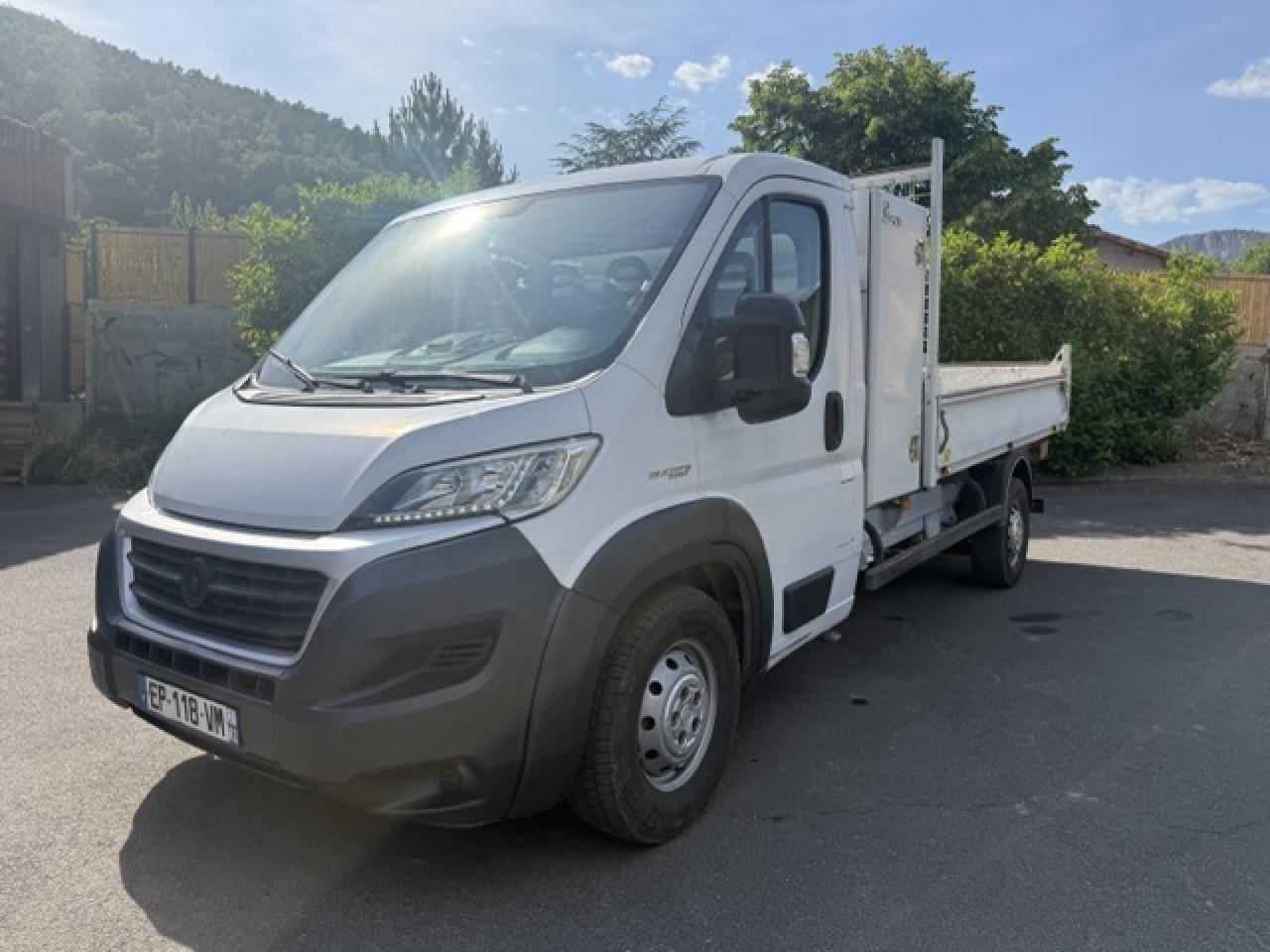FIAT DUCATO Maxi 3.5 L 2.3 - 130- Heavy Duty S&S  III BENNE CABINE Chassis cabine benne Acier + Coffr