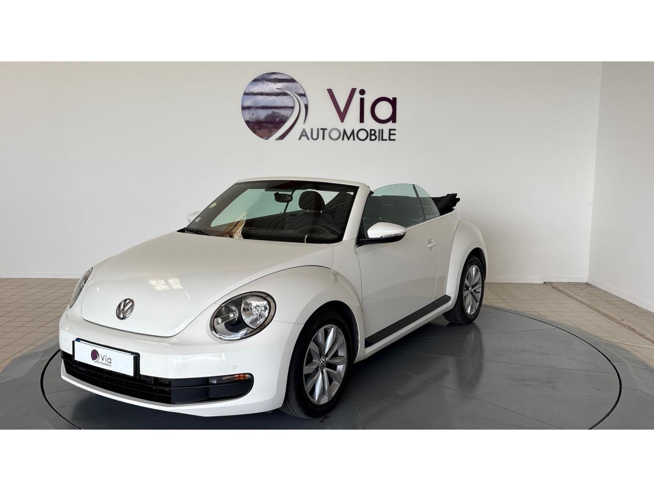 VOLKSWAGEN NOUVELLE COCCINELLE CABRIOLET COUTURE 1.6 105 - COURROIE DISTRIBUTION OK / VIDANGE OK / CAPOTE ELEC
