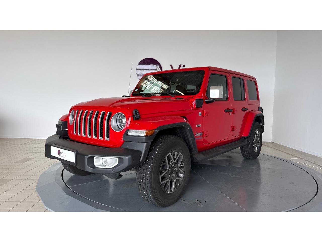 JEEP WRANGLER 2.0i T 4xe - 380 - BVA 4x4  Unlimited Overland / CARPLAY / HARDTOP / ENCEINTE ALPINE / SUIV