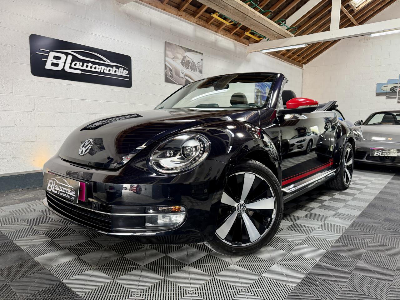 VOLKSWAGEN COCCINELLE CABRIOLET 1.2 TSI 105CH CLUB R?gulateur - X?non - Si?ges chauffants - GPS