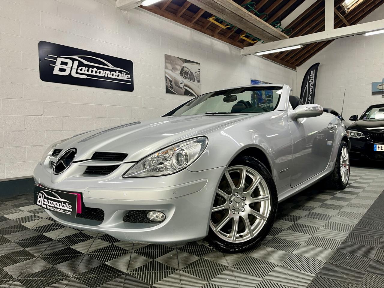 MERCEDES SLK 200 Kompressor - BVA  CABRIOLET - Sièges chauffants - Régulateur - Radars