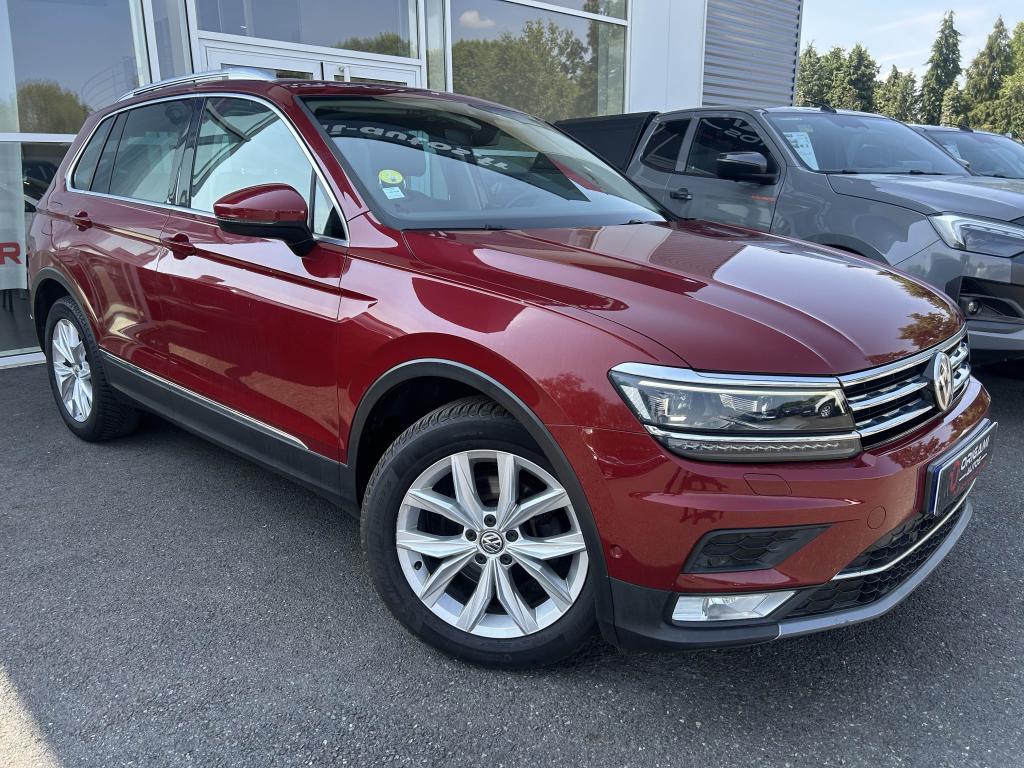 VOLKSWAGEN TIGUAN 2.0 TDI 150ch BMT CARAT *ATTELAGE ELECTRIQUE*