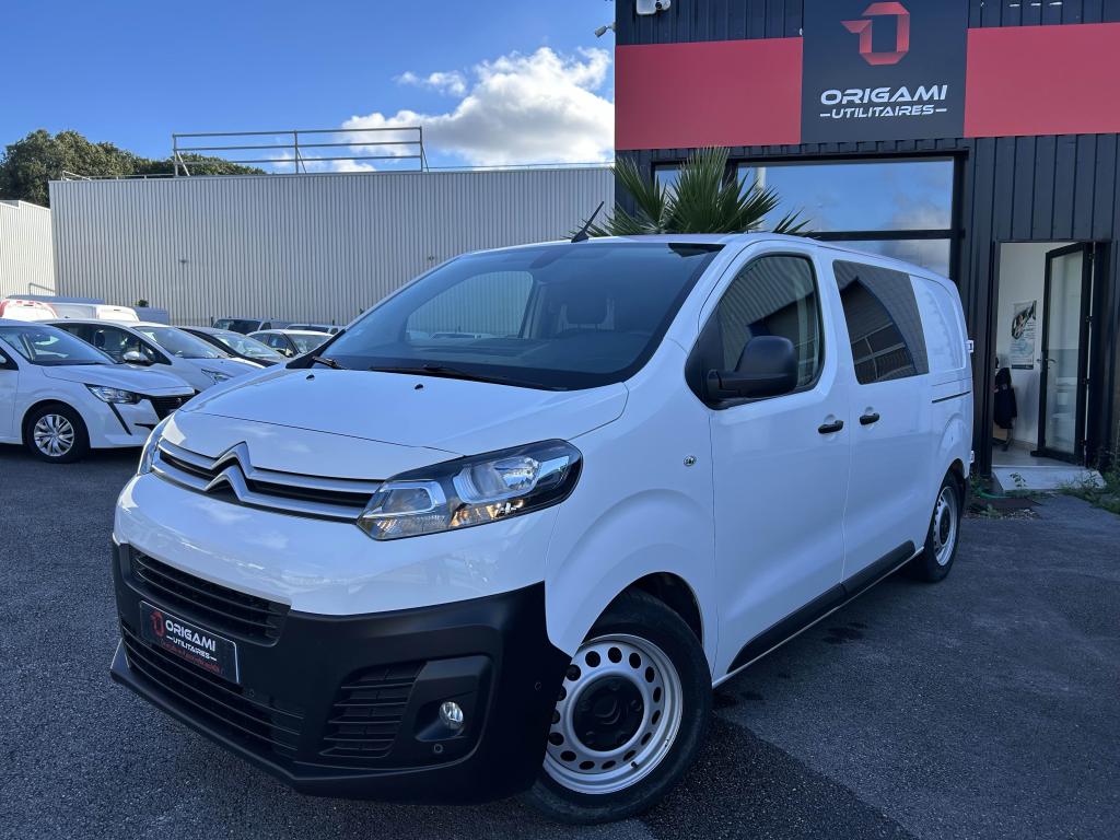 CITROEN JUMPY M CLUB BlueHDi 120 S&S CABINE APPROFONDIE 2 PORTES LATERALES