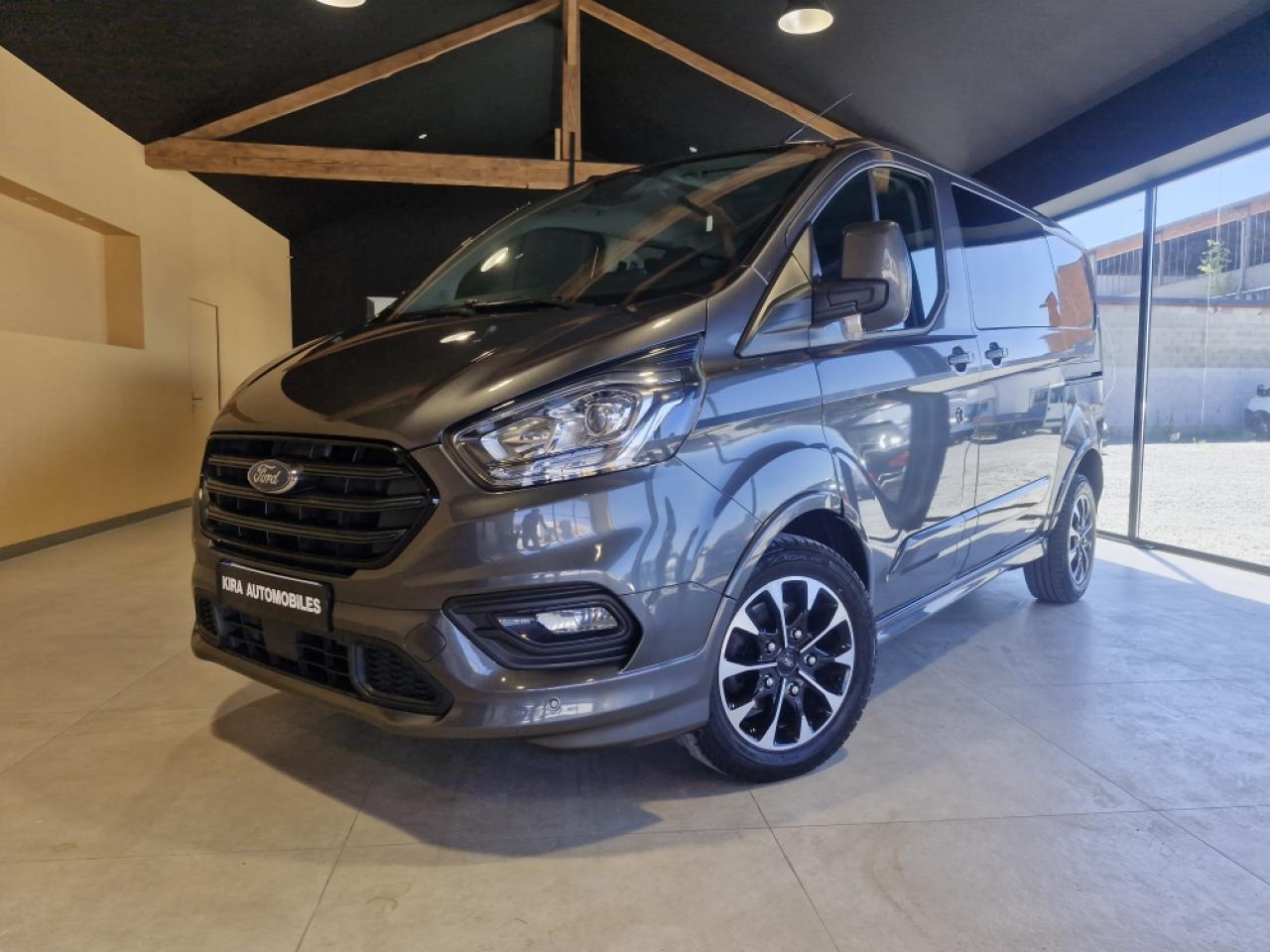 FORD TRANSIT Custom 2.0L EcoBlue - 170 ch CABINE APPROFONDIE 5 PLACES